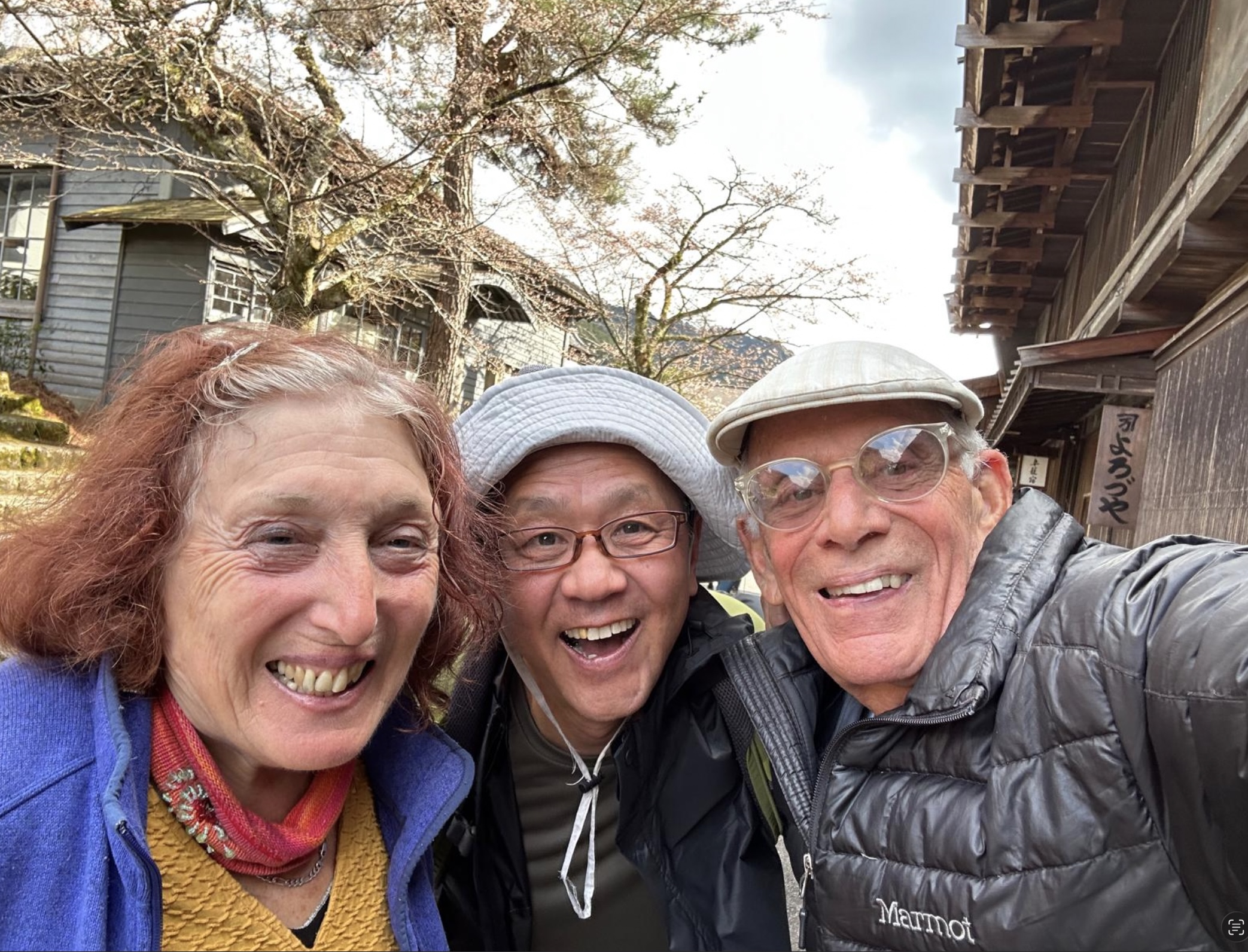 Ryo Yoshimura on the Nakasendo trail in Japan