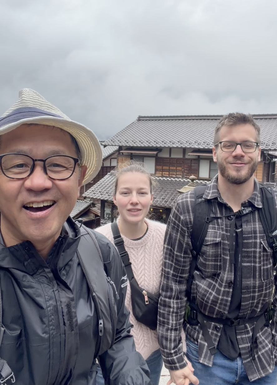 Magome post town on the Nakasendo