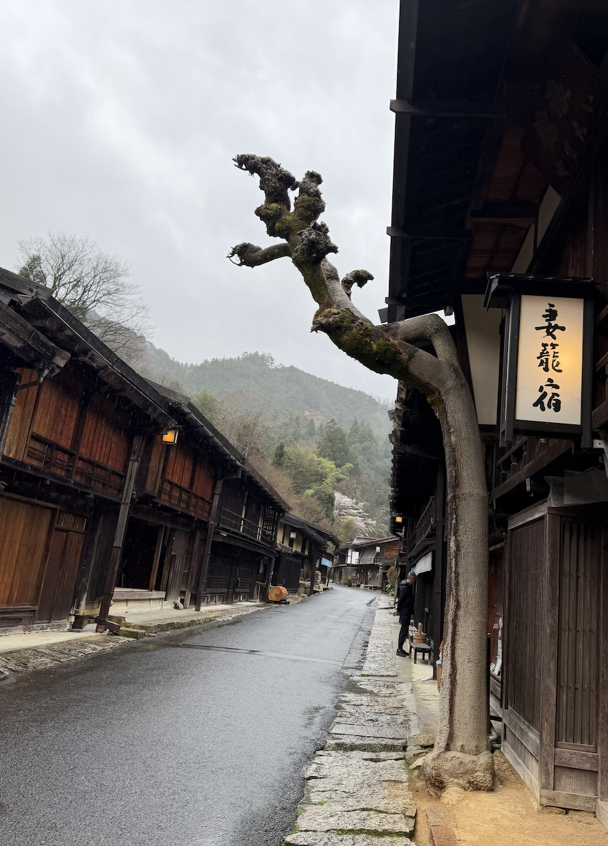 Historic scenery in the Kiso Valley